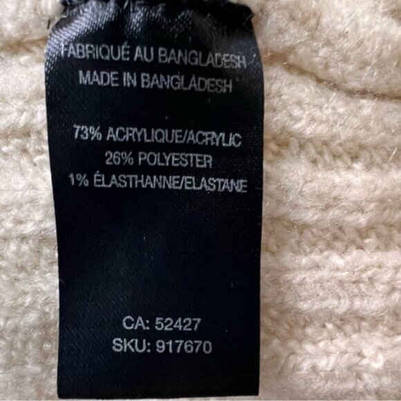 Lily Morgan Cream Knit Tunic Turtleneck Sweater Dress Size 3X Neutral - Picture 9 of 9